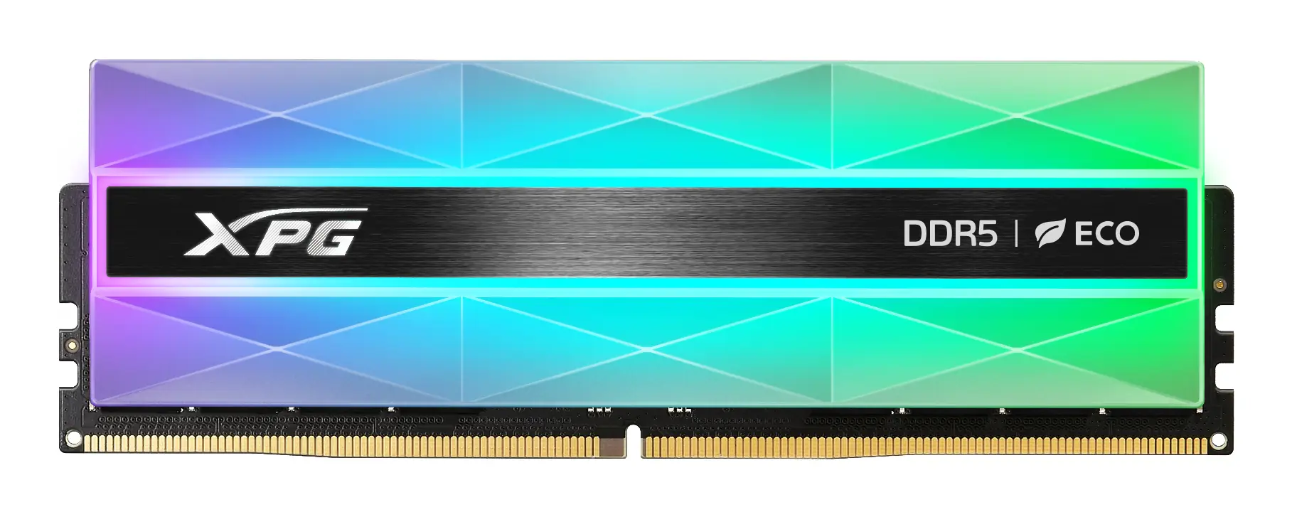 фото Память для настольных компьютеров Adata 16 GB DDR5 6400 MHz XPG Lancer Neon RGB (AX5U6400C3216G-CLANRSG) 2