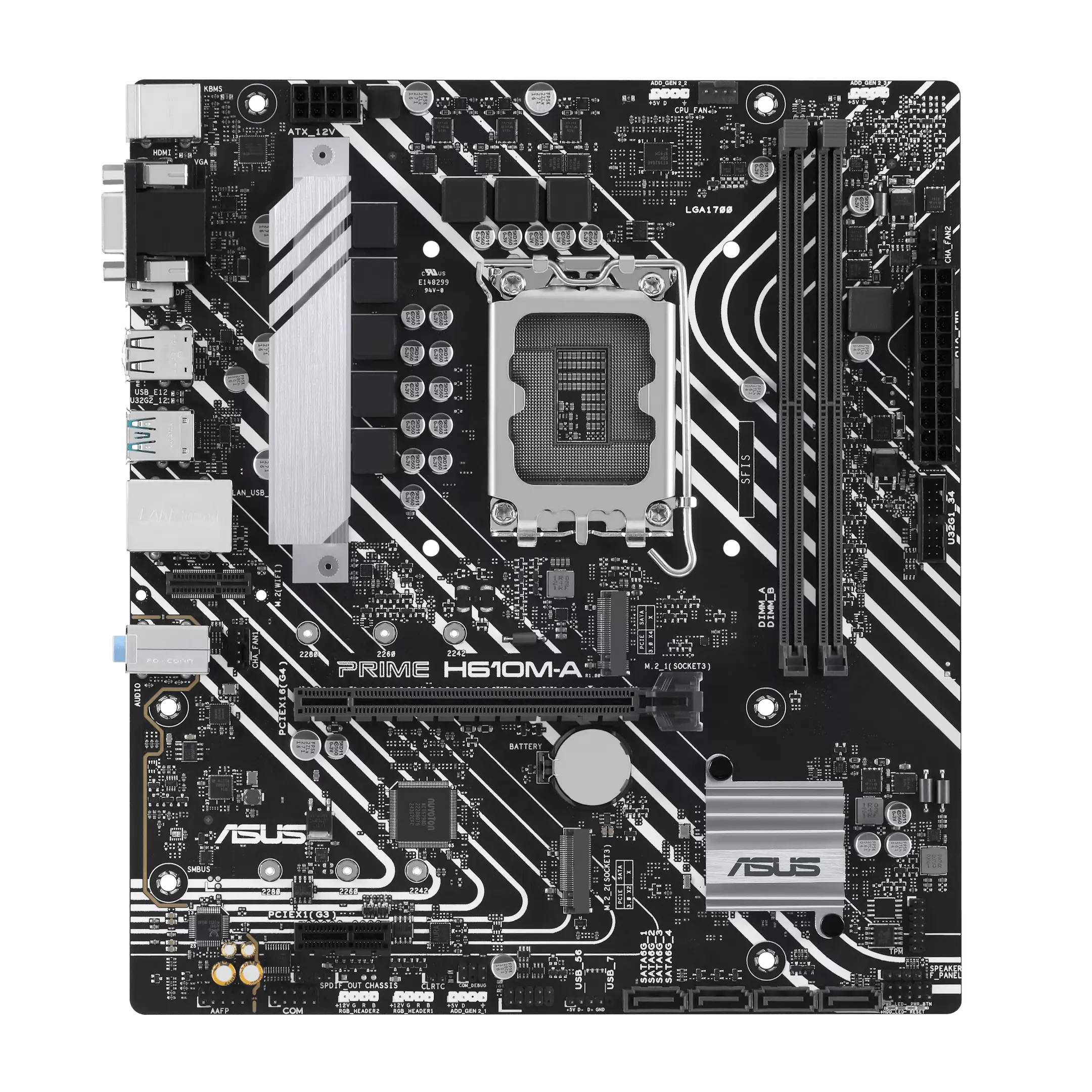 фото Материнская плата Asus Prime H610M-A R2.0 3