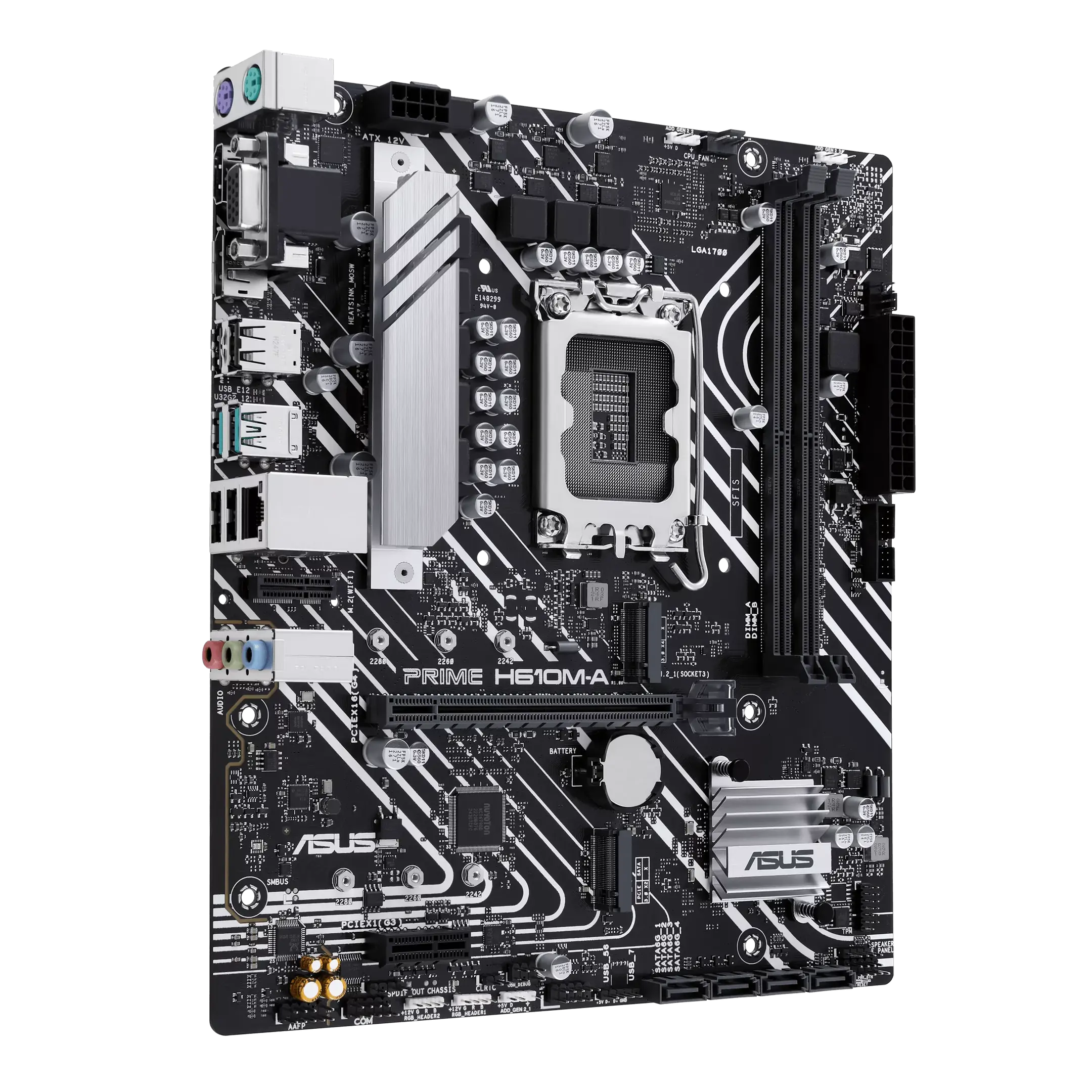 фото Материнская плата Asus Prime H610M-A R2.0 1