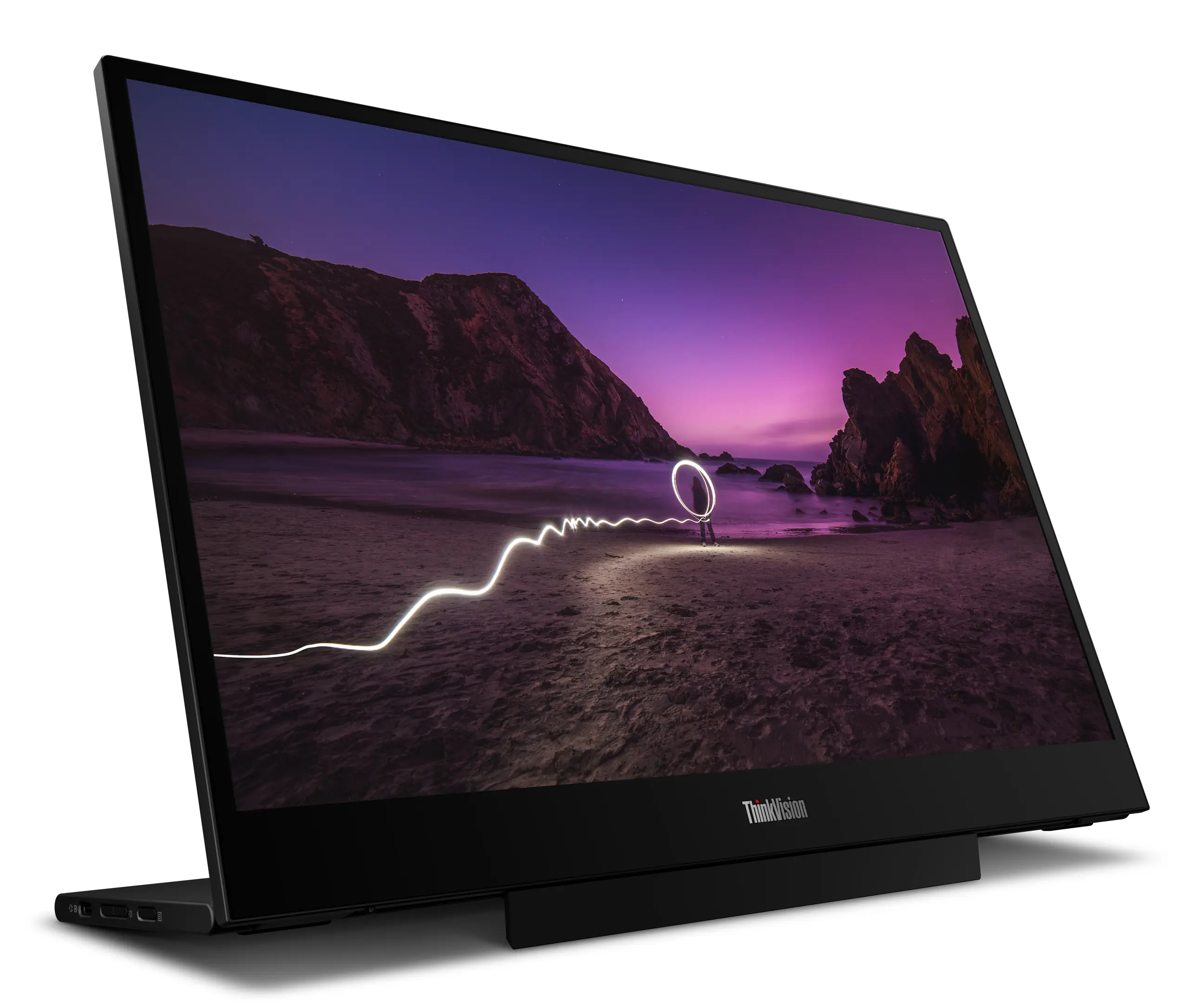 фото Портативный монитор Lenovo ThinkVision M16 Black (64BFUAT1WL) 1