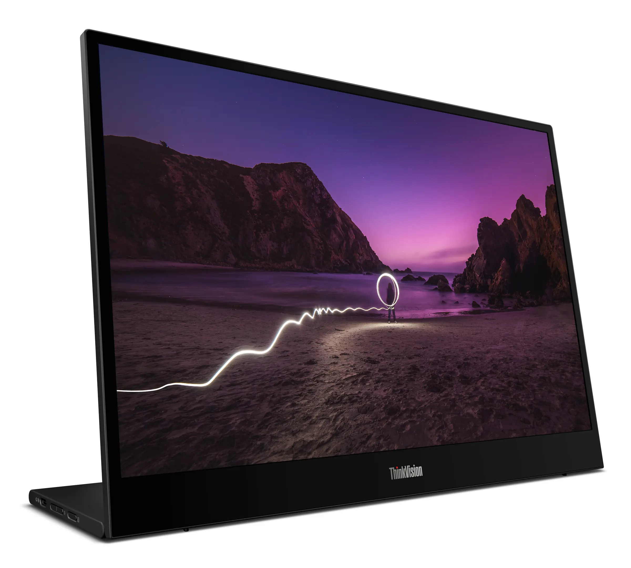 фото Портативный монитор Lenovo ThinkVision M16 Black (64BFUAT1WL) 3