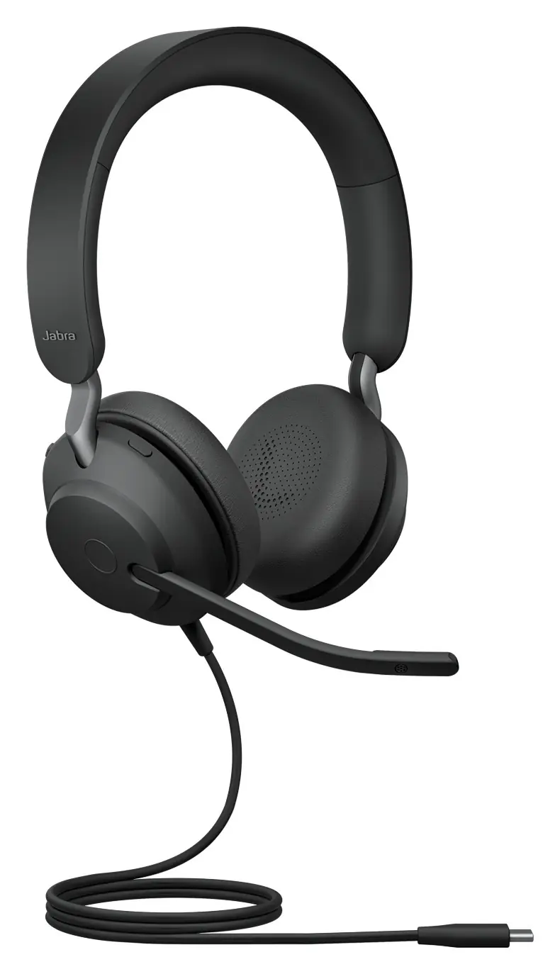 фото Наушники с микрофоном Jabra Evolve2 40 SE UC Stereo USB-C (24189-989-889) 2