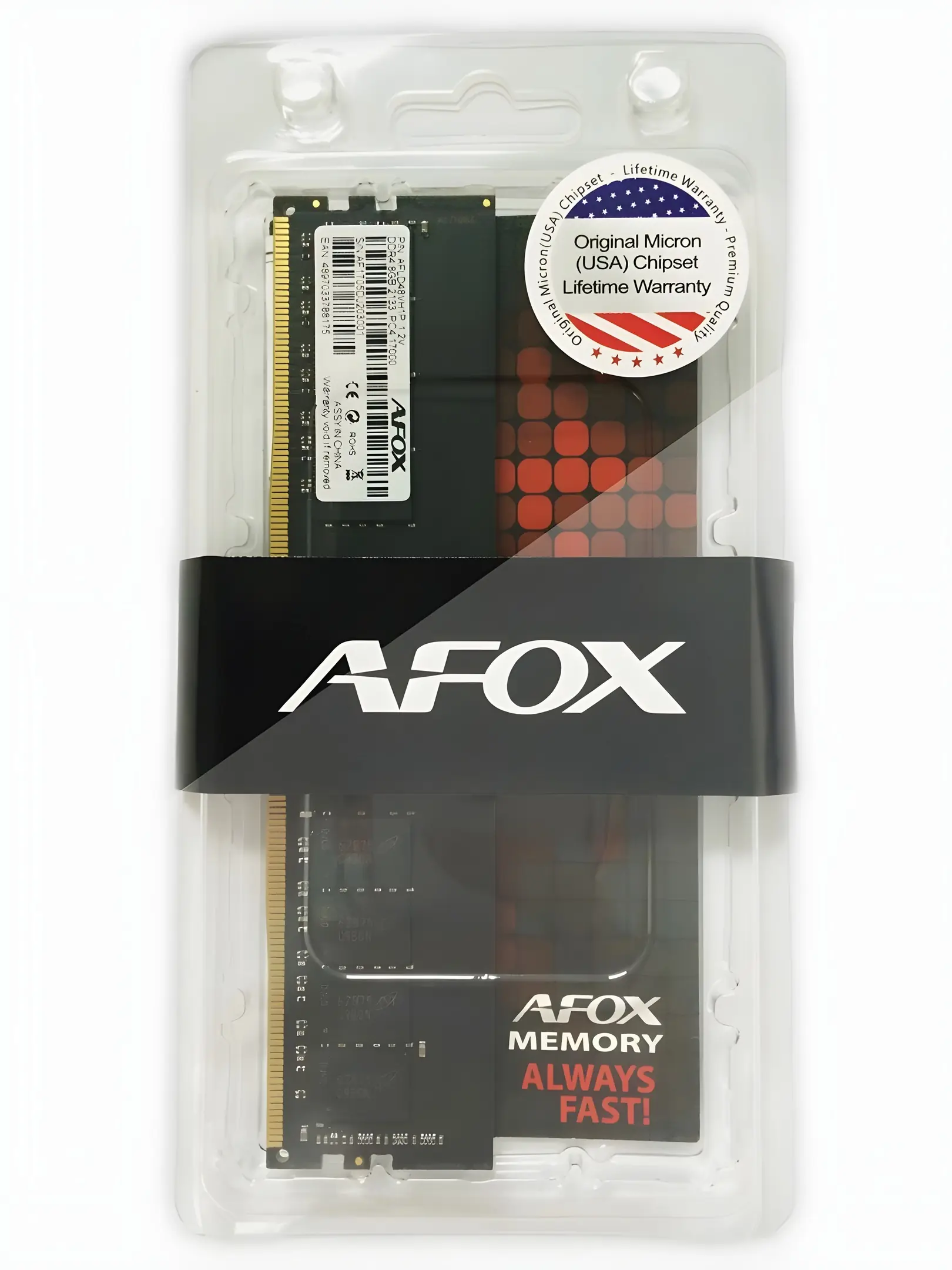 фото Память для настольных компьютеров Afox 8 GB DDR4 2133 MHz (AFLD48VH1P) 1