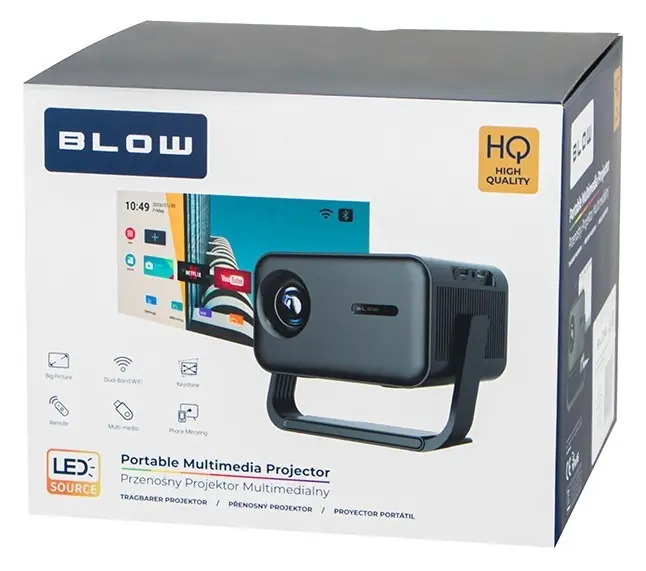 фото Мультимедийный проектор Blow MaxView White 3