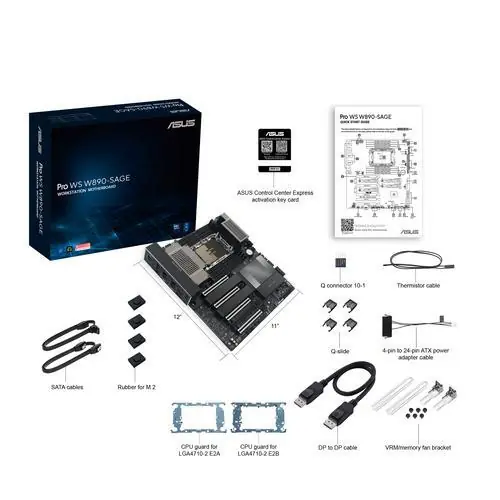 фото Материнская плата Asus Pro WS W890E-Sage 3