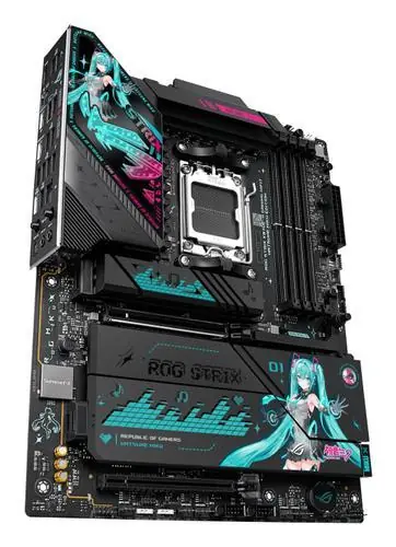 фото Материнская плата Asus ROG Strix X870E-H Gaming WIFI7 Hatsune Miku 2