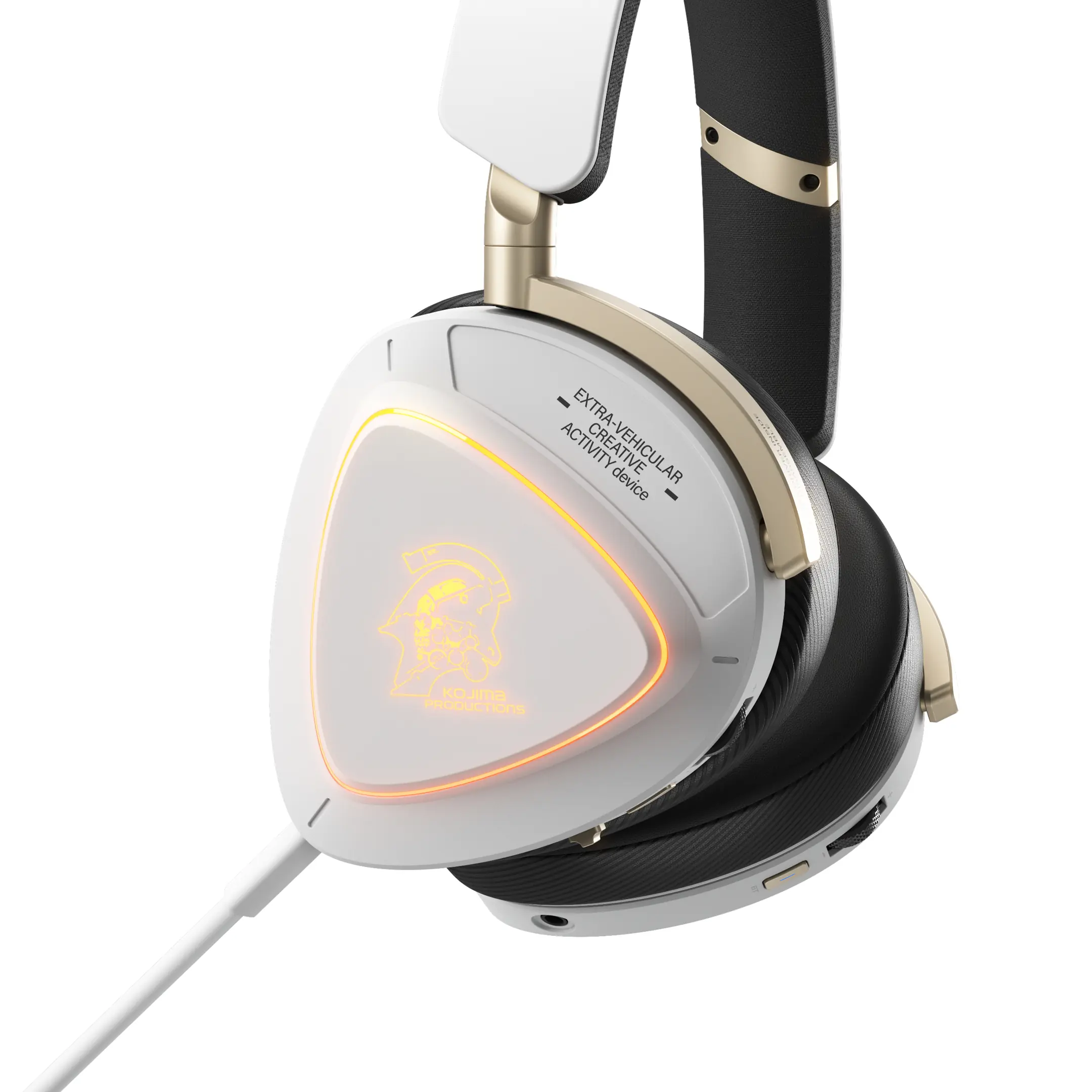фото Наушники с микрофоном Asus ROG Delta II White (90YH04C0-BHUA10) 3