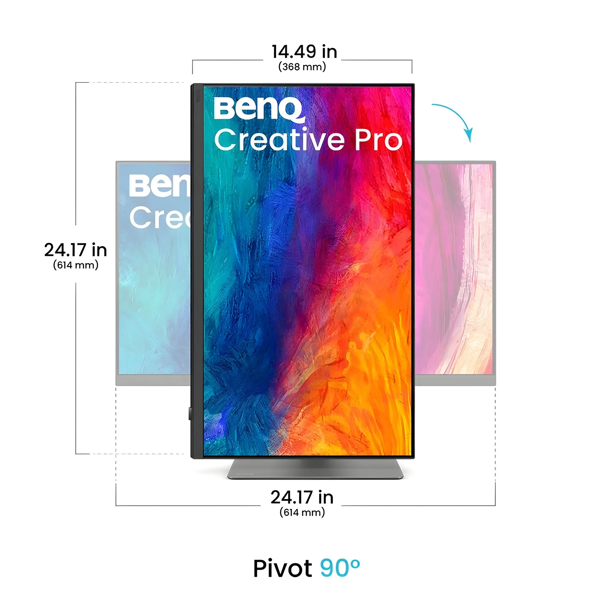 фото Монитор BenQ Creative Pro PD2732U (9H.Y0MLA.TBE) 3