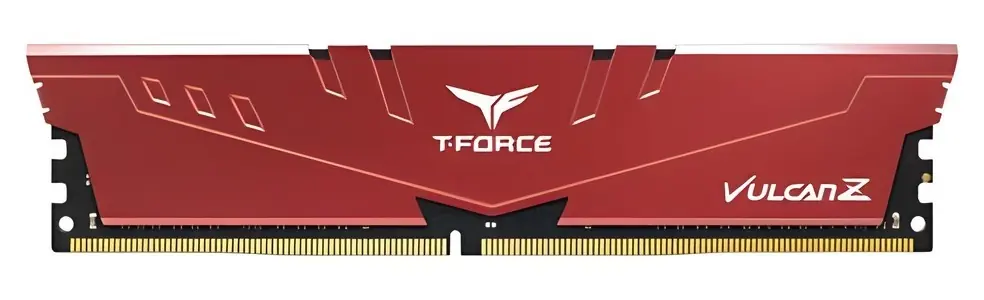 фото Память для настольных компьютеров Team 16 GB DDR4 3200 MHz T-Force Vulcan Z Red (TLZRD416G3200HC16F01) 1