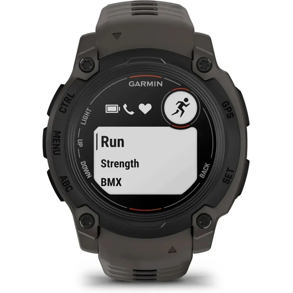 фото Смарт-годинник Garmin Instinct E 40mm Black with Charcoal Band (010-02932-00/13)