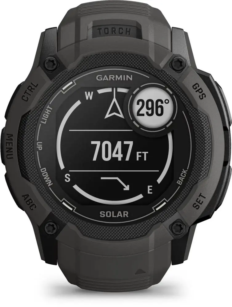 фото Смарт-годинник Garmin Instinct 2X Solar Graphite (010-02805-10/00/24)