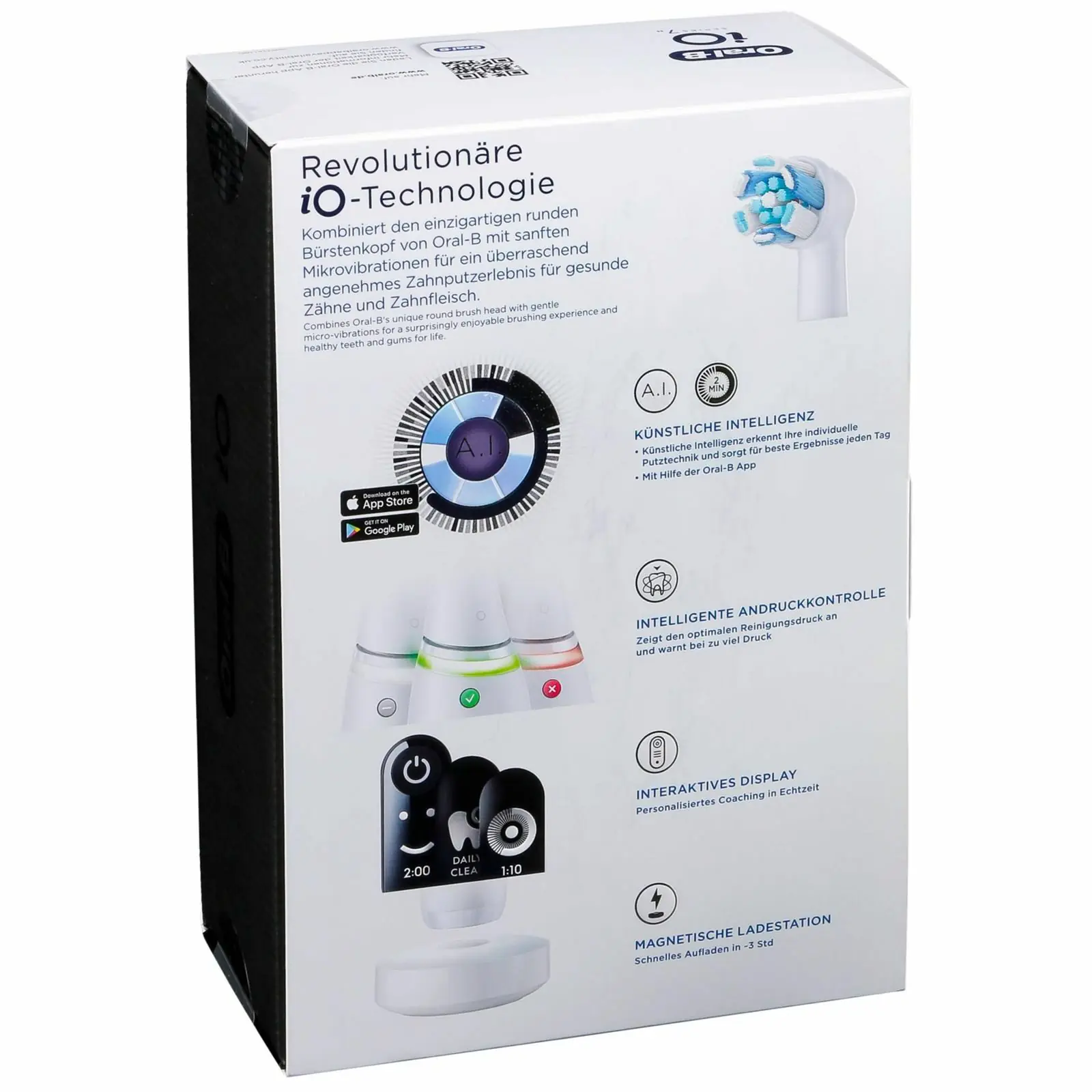 фото Електрична зубна щітка Oral-B iO Series 7N White Alabaster