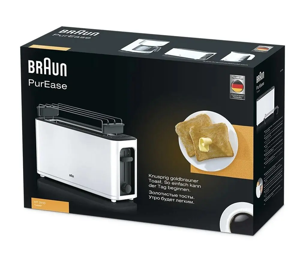 фото Тостер Braun HT3110WH