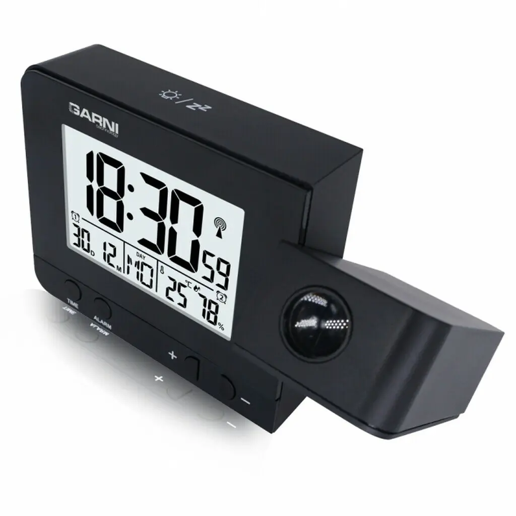 фото Настільний годинник Garni 140 Black