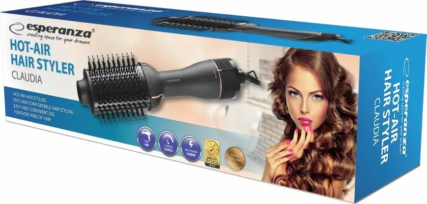 фото Фен-щітка Esperanza Claudia EBL015