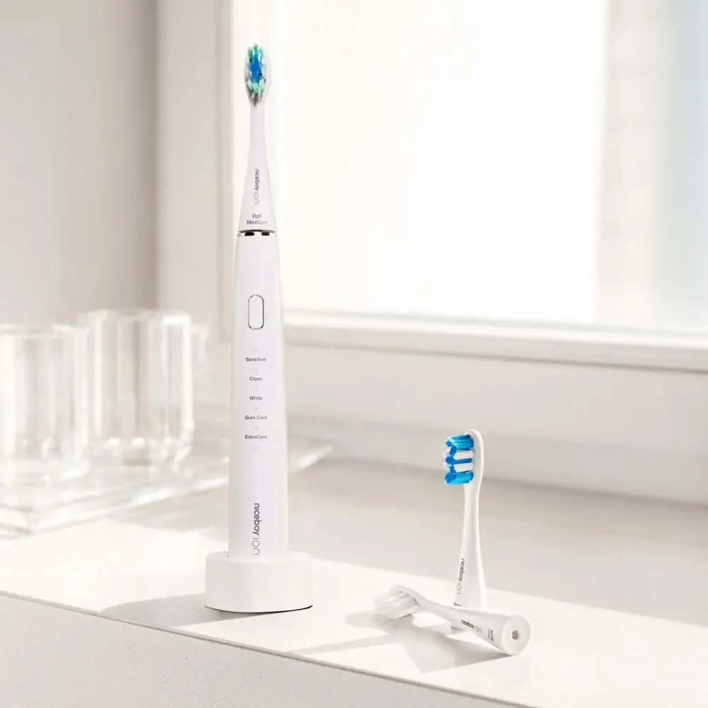 фото Електрична зубна щітка Niceboy Ion Sonic White