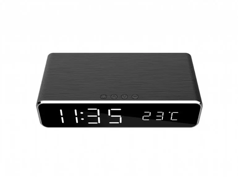 фото Настільний годинник Gembird DAC-WPC-01 Black