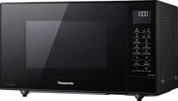 фото Мікрохвильовка з грилем і конвекцією Panasonic NN-CT56JBGPG