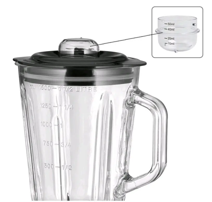 фото Блендер стаціонарний ProfiCook UM 1195 RD