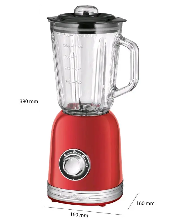 фото Блендер стаціонарний ProfiCook UM 1195 RD