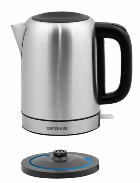 фото Електрочайник Orava Hiluxe-2 S Silver