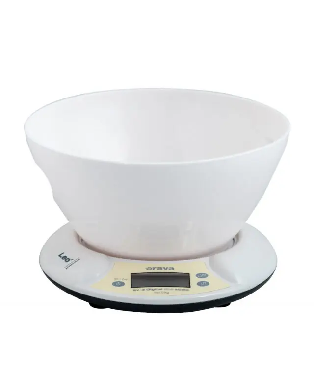 фото Ваги кухонні електронні Orava EV-2 White