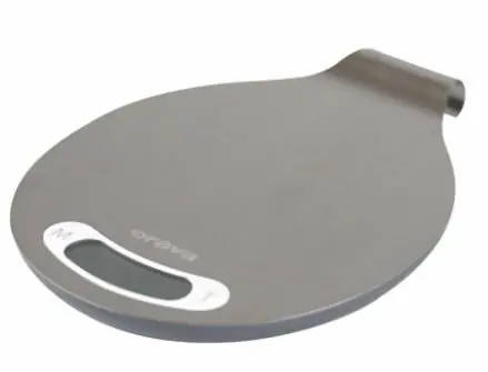 фото Ваги кухонні електронні Orava EV-15 Steel