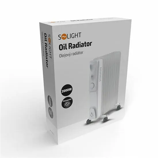 фото Обігрівач Solight OR01 White