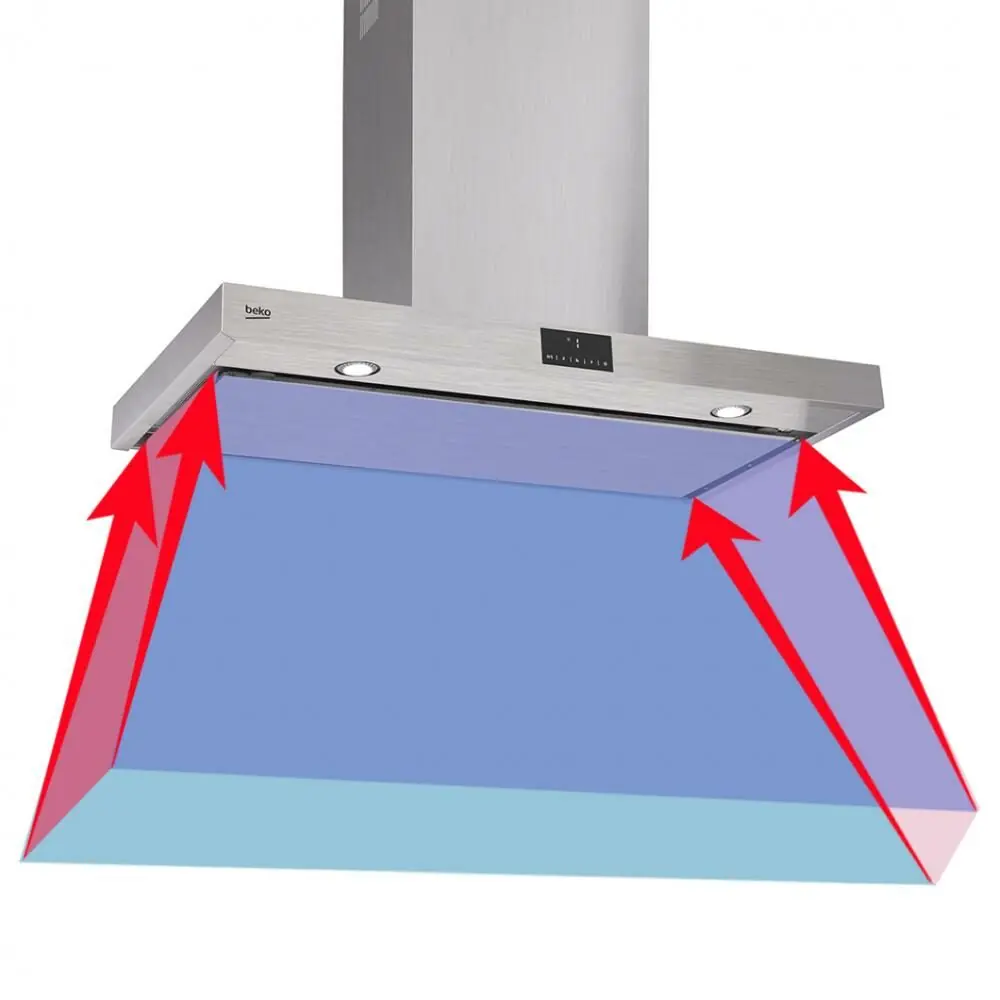 фото Витяжка похила Beko HCA62540B