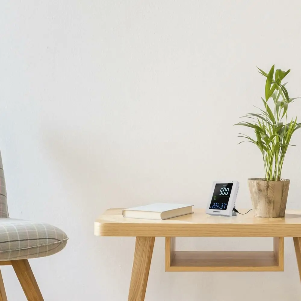 фото Метеостанція Bresser CO2 White