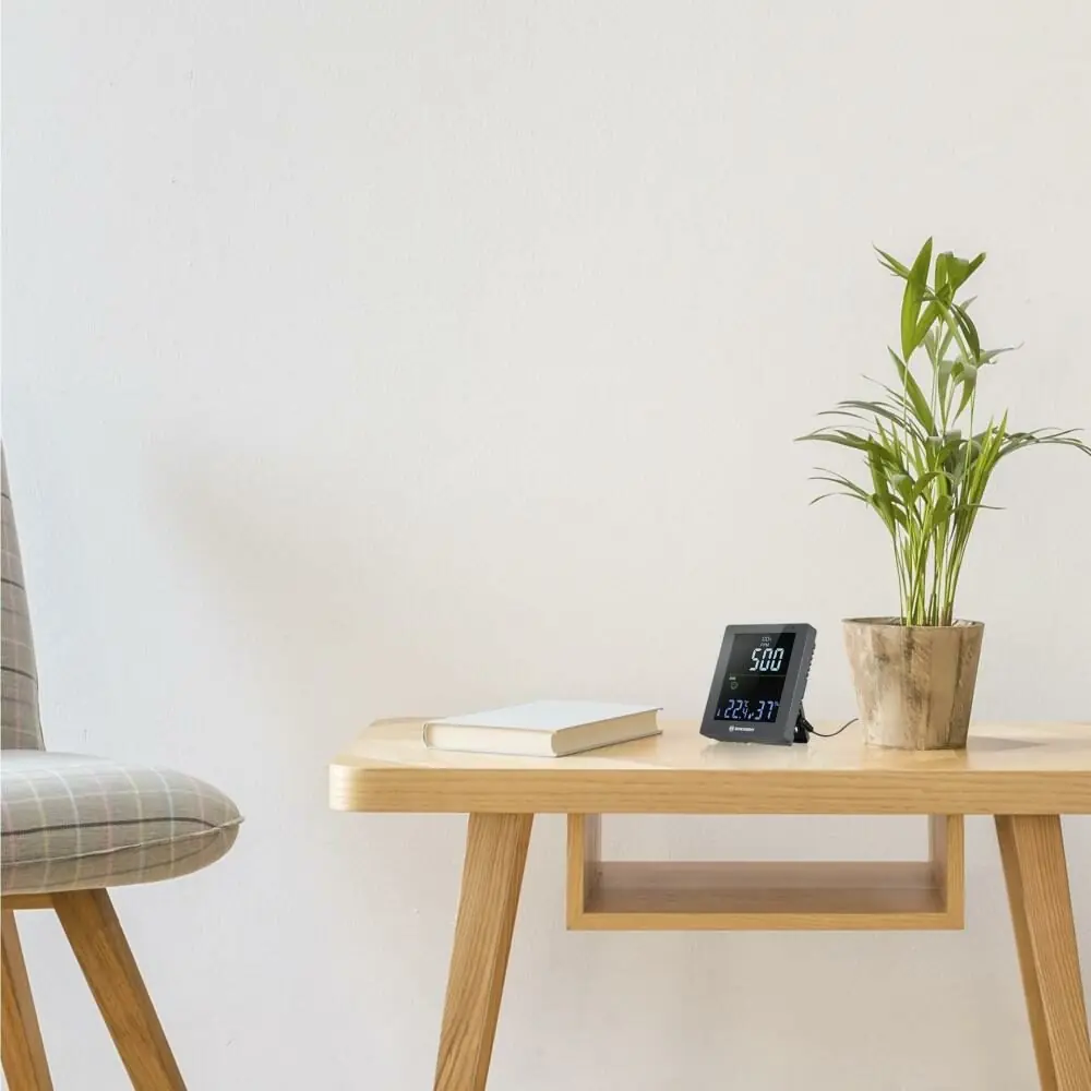 фото Метеостанція Bresser CO2 Gray