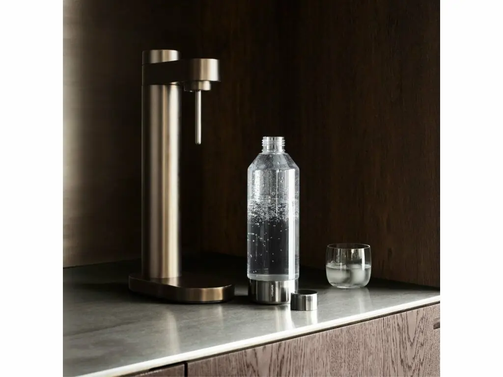 фото Сифон для газування води Stelton Brus Carbonator Brown