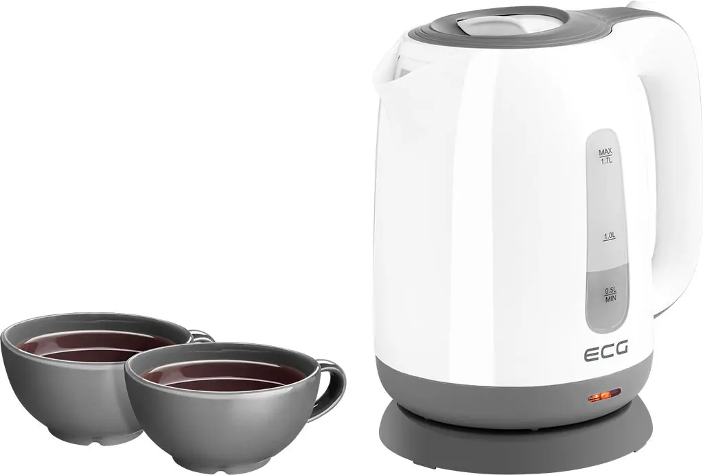 фото Електрочайник ECG RK 1759 Classica Grigio