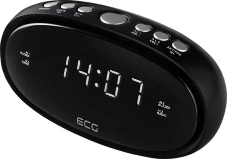 фото Радио часы ECG RB 010 Black
