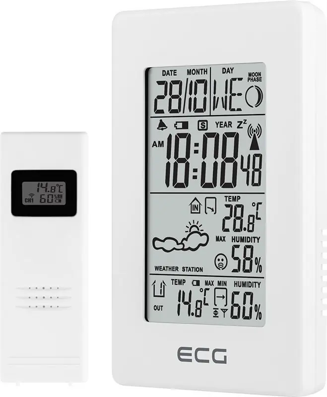 фото Метеостанція ECG MS 100 White