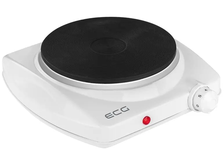 фото Настільна плита ECG EV 1512 White