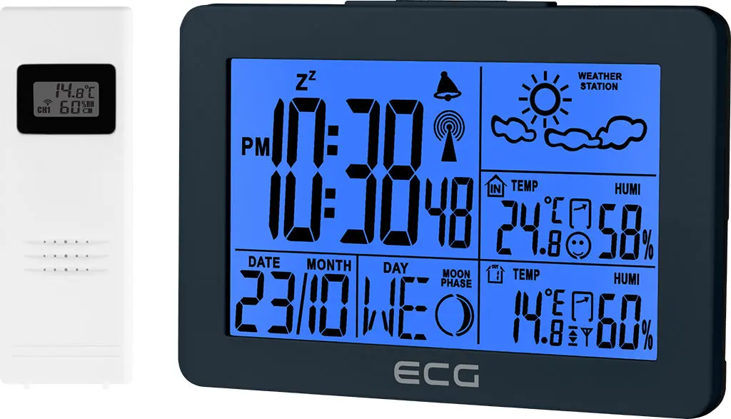 фото Метеостанція ECG MS 200 Gray