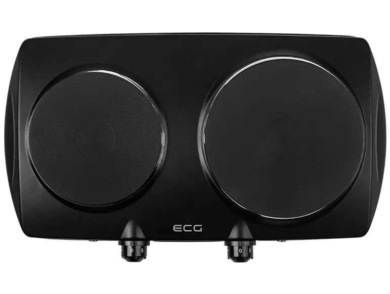 фото Настільна плита ECG EV 2512 Black