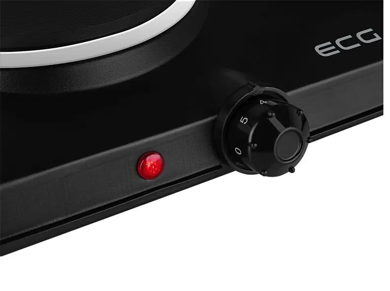 фото Настільна плита ECG EV 2512 Black