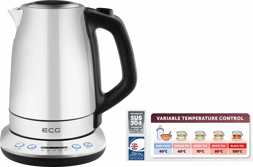 фото Електрочайник ECG RK 1791