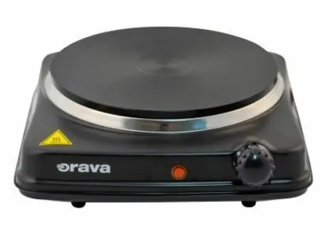 фото Настільна плита Orava VP-8 Black