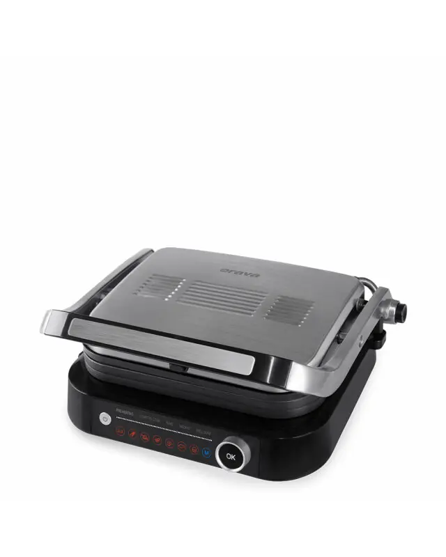 фото Електрогриль притискний Orava Grillchef-2 Black