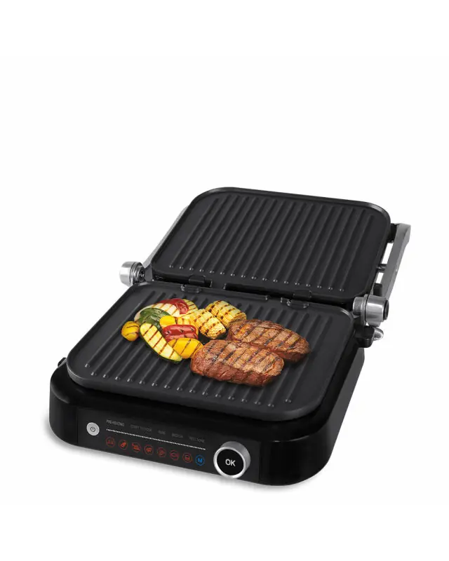 фото Електрогриль притискний Orava Grillchef-2 Black