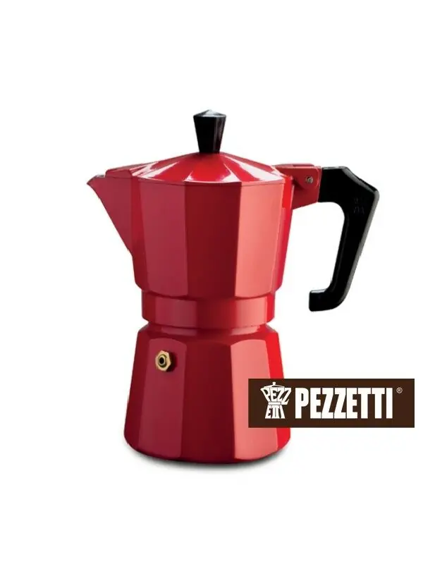 фото Кавоварка гейзерна Pezzetti ItalExpress Moka 3TZ Red