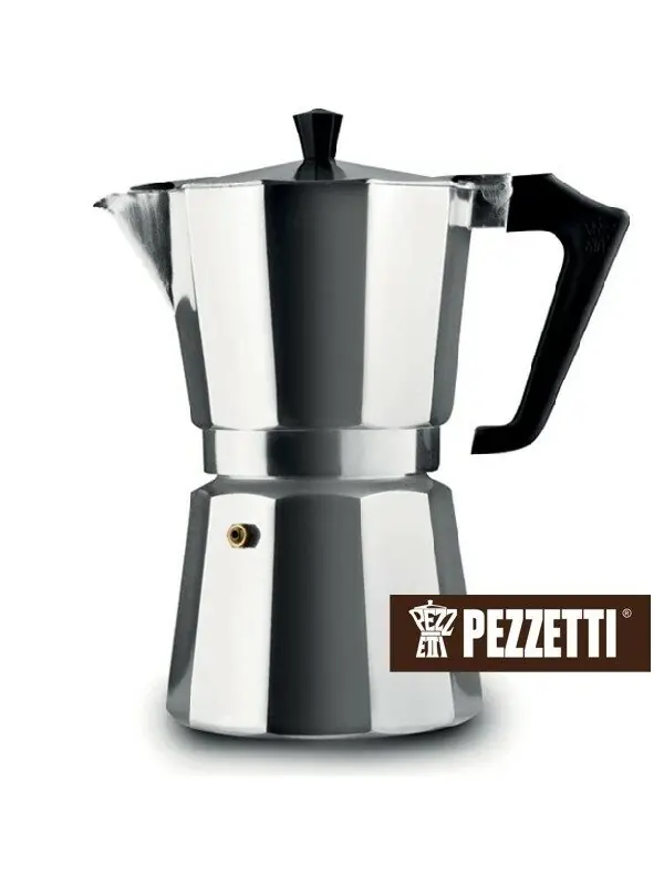 фото Кавоварка гейзерна Pezzetti ItalExpress Moka 6TZ Silver