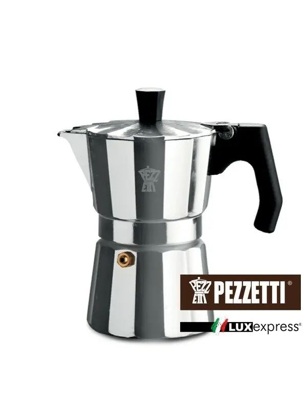 фото Кавоварка гейзерна Pezzetti LuxExpress Moka 3TZ Silver