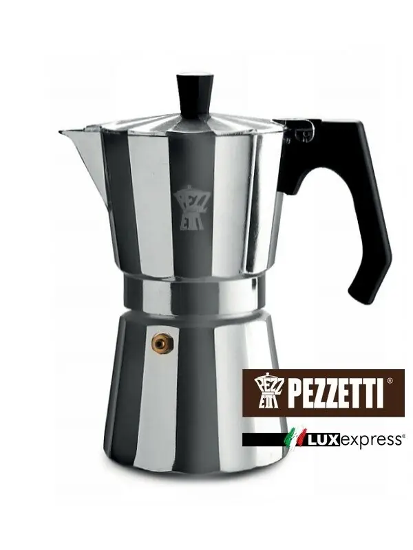 фото Кавоварка гейзерна Pezzetti LuxExpress Moka 6TZ Silver