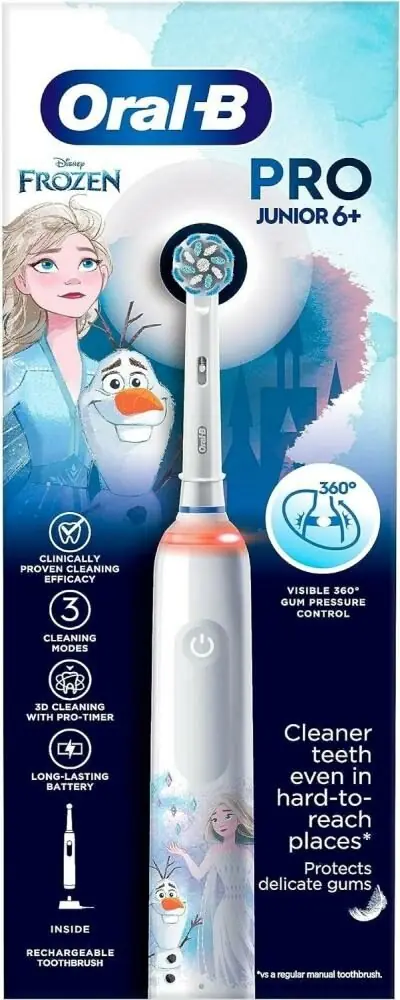 фото Електрична зубна щітка Oral-B Pro Junior 6+ Frozen