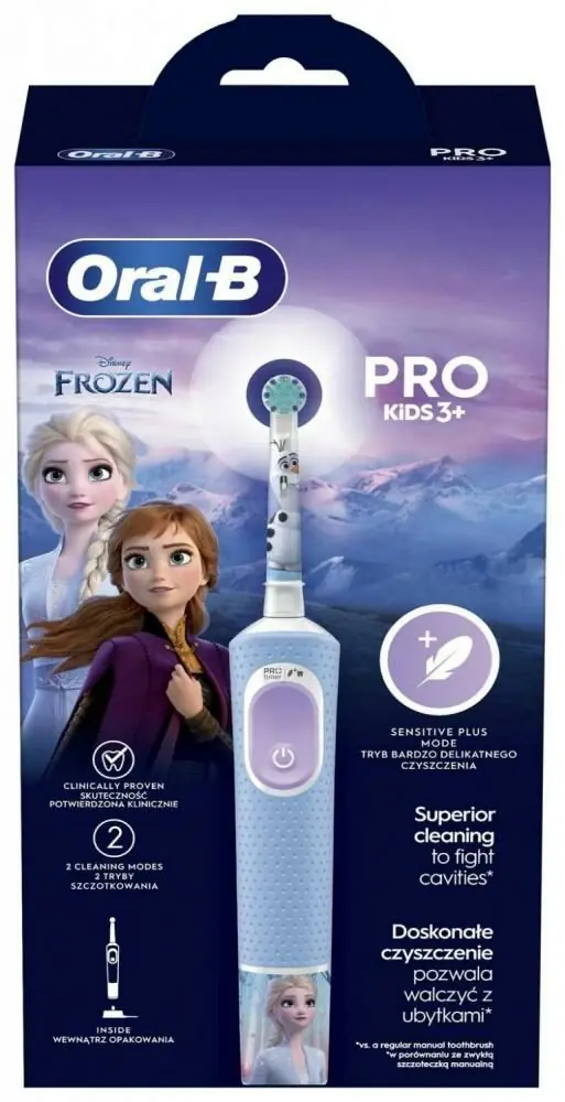 фото Електрична зубна щітка Oral-B Pro Kids 3+ Frozen
