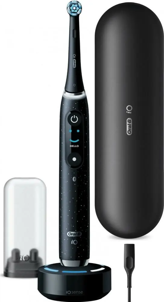 фото Електрична зубна щітка Oral-B iO Series 10 Black Onyx Luxe Edition
